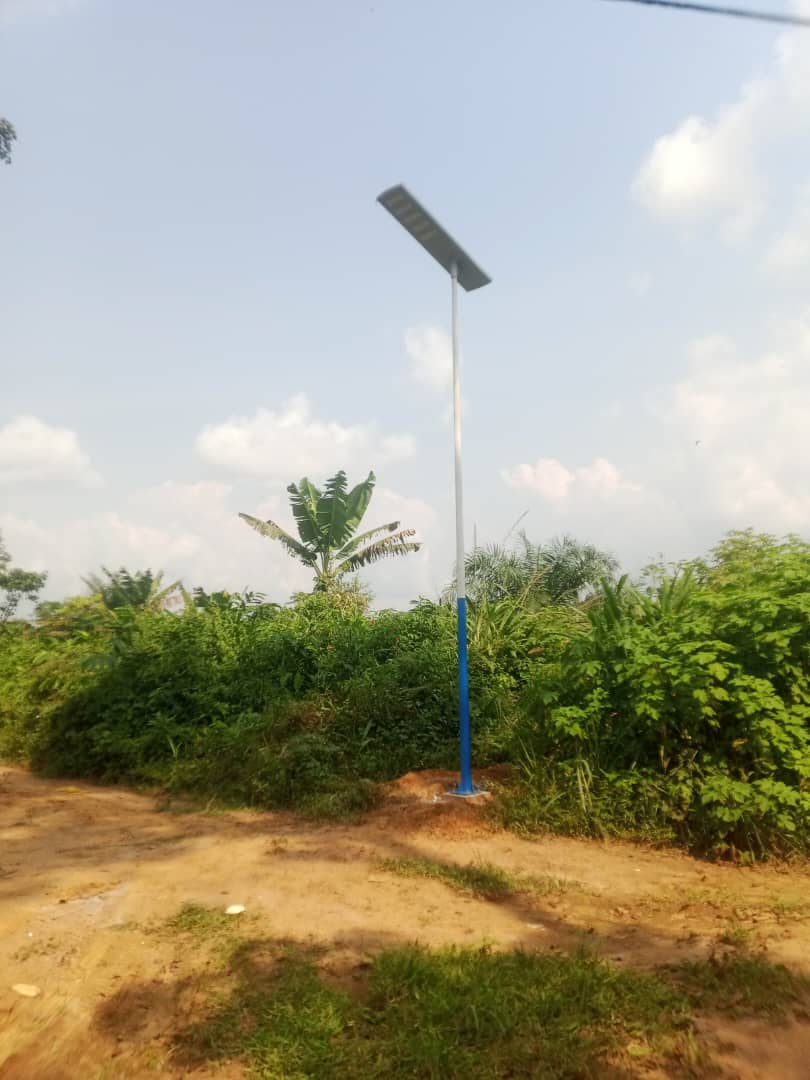 Supply and Installation of Solar Streetlights